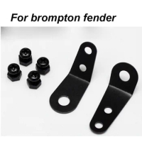 1 set hook lug + nuts for Brompton bike fender
