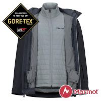 【Marmot】男 GORE-TEX KT二件式外套『鐵灰』 74700-1515