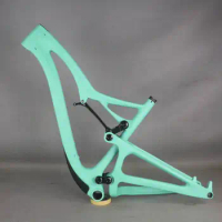 Full Suspension Carbon Mountain Bike Frame, Custom Paint Frame, 27.5er, 29er Boost, FM356, 2022