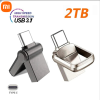 Xiaomi USB Flash Drive 2TB OTG โลหะ USB 3.1ไดรฟ์ปากกา1TB 512GB Type C ความเร็วสูง Pendrive Mini Flash Drive USB Memoria