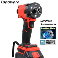18V Electric Brushless Screwdriver For Makita 18V Battery 1/4" Driver Cordless Impact Drill Hex Wrench Repair Power Tools