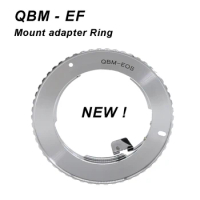 QBM - EF QBM - EOS for Rollei QBM Lens for Canon EOS EF EF-S camera Mount Adapter Ring Aluminum Alloy for Canon 5D 6D 7D 90D etc