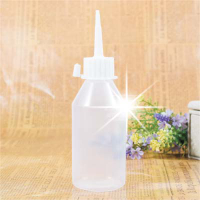 【美髮院沙龍染燙髮專用】#7085長尖嘴軟管可擠壓空瓶-100g [44109]◇瓶瓶罐罐容器分裝瓶◇