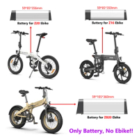 36V 14Ah Foldable Electric Bike Battery For HIMO Z16 Z20 ZB20 Replace Lithium Battery 48V 12.8Ah 13Ah Folding Ebike Batteries