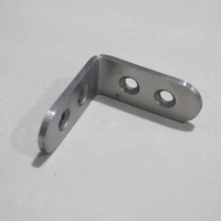 TNT01 Plat Siku L 50 x 50 Stainless Steel Penyangga Rak Lemari Ambalan