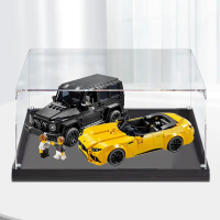 Kotak Paparan Akrilik, Sesuai untuk 76924 LEGO Mercedes AMG, Kotak Simpanan Kotak Buta, Figurine Lut