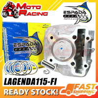 LAGENDA115 FI ESPADA BLOCK BLOK RACING 55MM 57MM 60MM 62MM 65MM PIN CINCIN PISTON LENGKAP
