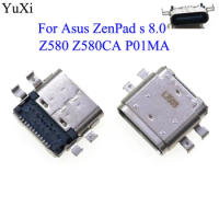 YuXi Micro USB Charging jack Connector Socket charger Port type c For Asus ZenPad 10 s 8.0 P01MA Z580 Z580CA Dock plug type-c