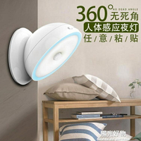 小夜燈充電池led家用光控聲控檯燈臥室床頭節能樓道餵奶人體感應 雙十二購物節