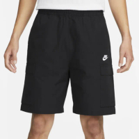 【NIKE 耐吉】短褲 男款 運動褲 AS M NK CLUB CARGO SHORT 黑 FB1247-010