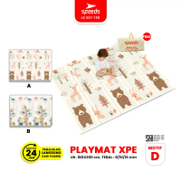 SPEEDS SNI D Karpet Lipat (6-10mm) Playmate Bayi 180x200cm Foam Lipat Guard Play Matras 027-15