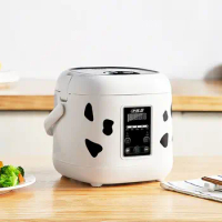 2L Mini Rice Cooker Cute Multifunctional Portable Electric Cooker 7 Menus Non Stick Electric Cooker 220V Home Kitchen Appliances