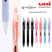 1 Pcs Uni JETSTREAM Ballpoint Pen SXN-150 Writing Smooth Quick-drying Push-action Gel Pen 0.38/0.5/0.7/1.0mm Office Accessorie