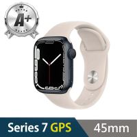 Apple A+級福利品 Apple Watch Series 7 45公釐 GPS+4G 32GB(鋁金屬錶殼搭配運動型錶帶)