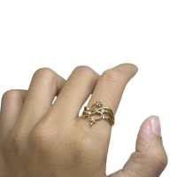 Cincin swasa lainara Perempuan Gold