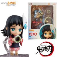 Good Smile Genuine Demon Slayer Anime Figure Makomo Action Figure Toys for Boys Girls Christmas Gift Collectible Model Ornaments