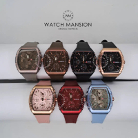 JAM TANGAN WANITA EXPEDITION 6782 E6782 EXP 6782 ANALOG RUBBER STRAP ORIGINAL GARANSI FREE BATERAI