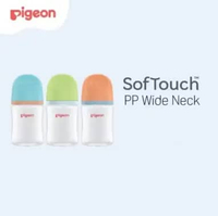 Pigeon Botol Susu BPP Wideneck isi: 1 pc uk: 160 ml dan uk: 240 ml / Botol Susu Wide Neck BPP (Dot S