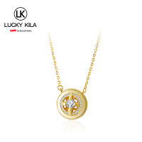 สร้อยคอเงินแท้ 925 LUCKY KILA ดีไซน์ Roslyn