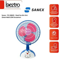 Sanex Kipas Angin Meja FD0882D FD 0882D FD 0882 D FD-0882D - Desk Fan 8 inch 2in1 (Desk+Wall) - Dora