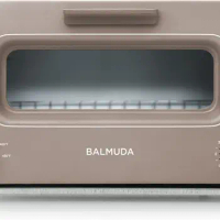 BALMUDA The Toaster Steam Oven Toaster 5 Cooking Modes Sandwich Bread, Artisan Bread, Pizza, Pastry,