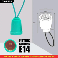 Fiting Gantung E14 Fitting Lampu Hias Dop Cabe Lombok e14