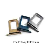 10PCS For Apple IPhone 13 Pro / 13 Pro Max SIM Card Tray Slot Holder Adapter Socket Repair Parts