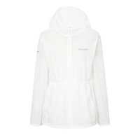 【Discovery Expedition】Freshvent 女版防風連帽外套 中長版 機能外套(DWWJ95053-WHS)