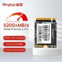 Wicgtyp SSD M.2 2230 NVMe 1TB 2TB 512GB SSD For Steam Deck MiniPC Surface Pro Laptop Desktop M2 2230 NVME GEN 4x4 PCIe Ssd