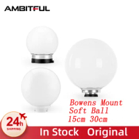 15cm 30cm Universal Photography Diffuser Bowens Mount Soft Ball Dome Softbox Studio Accessories for Studio Flash Light