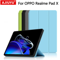 Smart Case For OPPO Realme Pad X 11 Inch 2022 PU Protective Cover For RealmePad X 11" Flip Stand Case