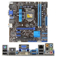 Intel H61 P8H61-M PRO motherboard Used original LGA1155 LGA 1155 DDR3 16GB USB2.0 SATA2 Desktop Mainboard