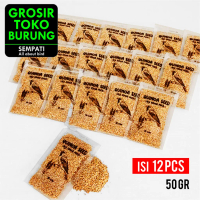 SEMPATI GROSIR Organic White Quinoa Seeds 50gr Biji Kinoa Putih Organik Isi 12 Pcs  Pakan Makanan Bu