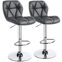 y Modern adjustable leatherette swivel bar stool armless grey chair bar stool counter stool bar stools bar stools for kitchen