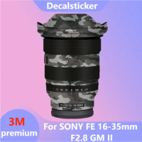 For SONY FE 16-35mm F2.8 GM II Lens Sticker Protective Skin Decal Film Anti-Scratch Protector Coat FE 16-35 2.8 F/2.8 GMII GM2