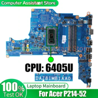 For ACER P214-52 Laptop Mainboard DAZ8IMB1AA0 NBVLN11004 SRGL2 6405U Notebook Motherboard