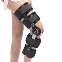 Orthotic Devices Knee Support Brace Orthosis Rom Angle Adjustable Hinge Knee Brace free shipping