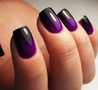 Curvlife Tip Press on Nails Acrylic Fake Nails with Design Full Cover False Nails for Women Reusable