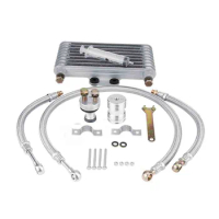 Motorcycle engine modified oil cooler oil radiator oil cooler