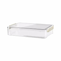 【Airy 輕質系】多用途透明防塵收納盒 -大號(含蓋收納盒 / A4文件收納盒)