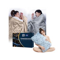 【PP 石墨烯】石墨烯緞面蠶絲超導被1件+釋壓循環枕墊2入(雙面可蓋 四季被 全枕頭通用)