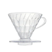 Coffee Dripper Resin Coffee Filter for Pour Over Barista Coffee Brewing 1-4Cups