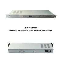 av to rf Agile Adjacent Channel Modulator MCU control CATV modulator Modulator match set top box output RF signal SK-4000M