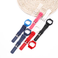 Watch accessories for Casio G-SHOCK GW DW5600 5610 GWX-5600 resin strap watch case men's and women's outdoor sports strap