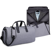 旅行袋 多功能西裝旅行收納可折疊通勤橫款防水旅行商務便攜式西裝包西服