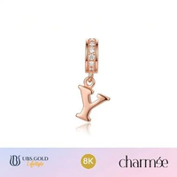 UBS Gold - Liontin Emas Charmee Alpha Cheri Y - 8k - Ald0222k Rose Gold