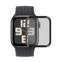 【Metal-Slim】Apple Watch SE 2023 40mm 3D全膠滿版保護貼