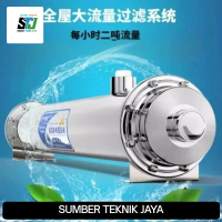 UF Ultrafiltrasi 600 LPH Filter Air Uf Membran Stainless Steel Ori
