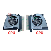 New Laptop Cpu GPU Fan For ASUS ROG Zephyrus 14 2022 G14 GA402R GA402RJ GA402RK 13NR09U0AP0901 13NR09U0AP1001