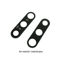 10PCS Camera Lens For Samsung Galaxy Note10 / Note10 Plus / Note10 Lite Back Rear Camera Glass Cover With Adhesive Sticker